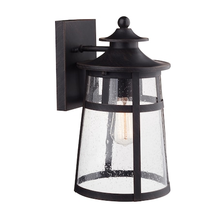 Globe Electric Globe Electric Vintage 1-Light Natural Bronze Ezekiel Wall Sconce 43574